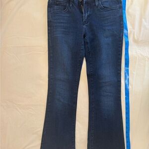 Just Black Blue Boot Cut Jeans Classic Denim